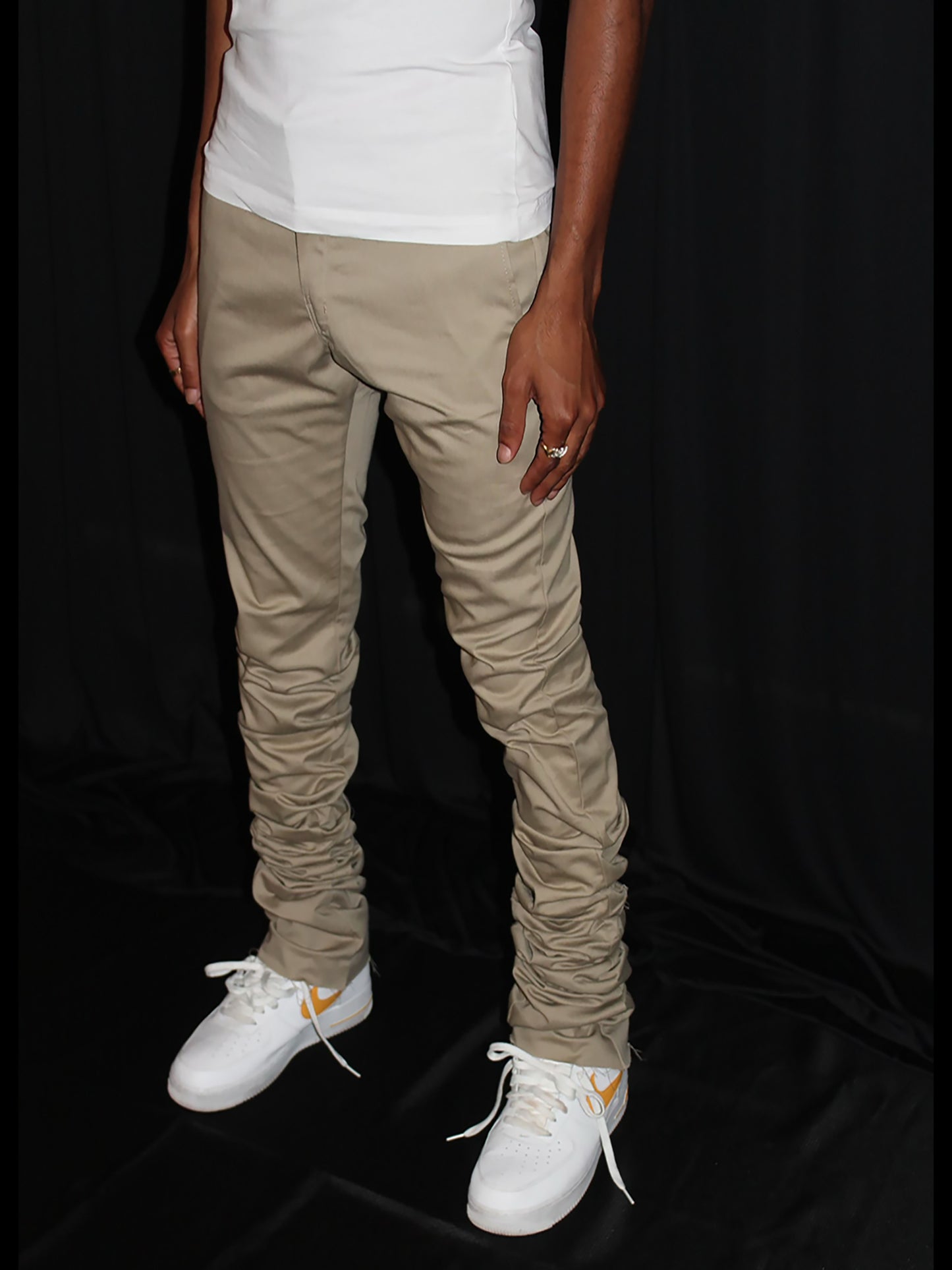 Classic Tan Dickie Stacked Pant